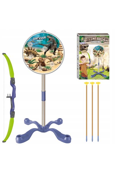 woopie SET ARCAȘ MIC DINOSAURI ARC SĂGEȚI