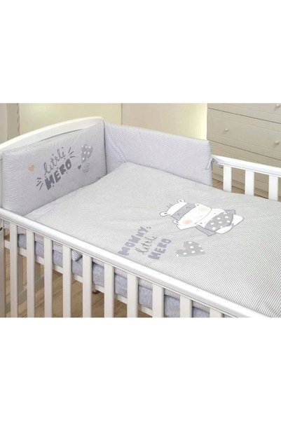 Amy Set de lenjerie de pat Hero Grey