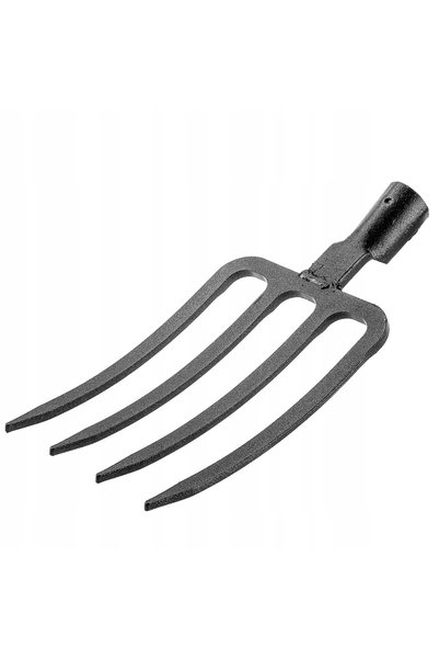 KADAX Grădinărit Agricultură Sapă cu 4 dinți din oțel fără mâner 38cm