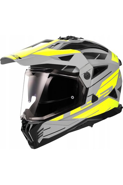 LS2 CASCA AK4670221544 M PIONEER II MX702 GRI GALBEN