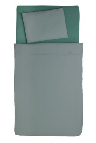 BabyMatex Set lenjerie de pat 2 piese 100x135 MUSLIN Verde