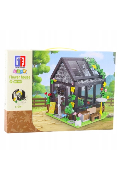 LeanToys MINI SERE DE STICLA DIN PIESE DE CONSTRUIT