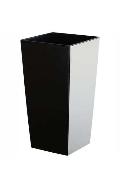 KADAX Jardinieră 24x47cm INSERT NEGRU LUCIOS