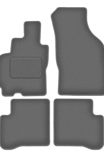Wielganizator Covorașe auto din velur grafit pentru: Hyundai Atos hatchback (...
