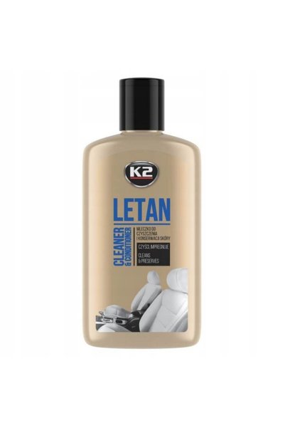 K2 3x Letan 250ml – Curățitor pentru tapițerie din piele, curăță și hrănește