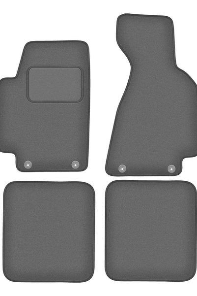 Wielganizator Covorașe auto din velur grafit pentru: Audi 80 B5 decapotabil (...
