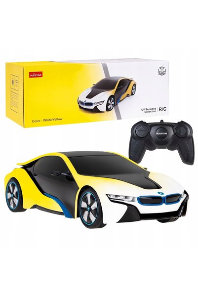 adar Rastar BMW i8-UV Sensitive Collection 1:24 Mașină cu telecomandă