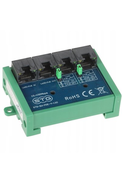 NO BRAND SWITCH POE, EXTENDER STG-SW-POE-4-120 4-PORTOWY STG