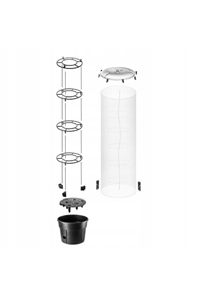KADAX Set pentru cultivarea roșiilor în ghiveci, umbrelă de protecție.