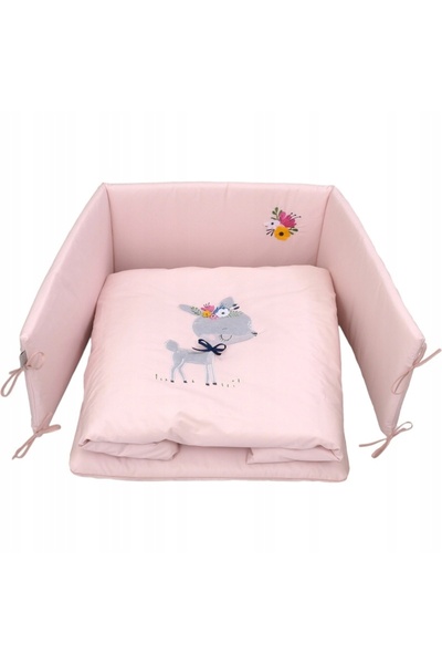 Amy Lenjerie de pat pentru copii, 3 piese, 135×100, Sarenka Irenka