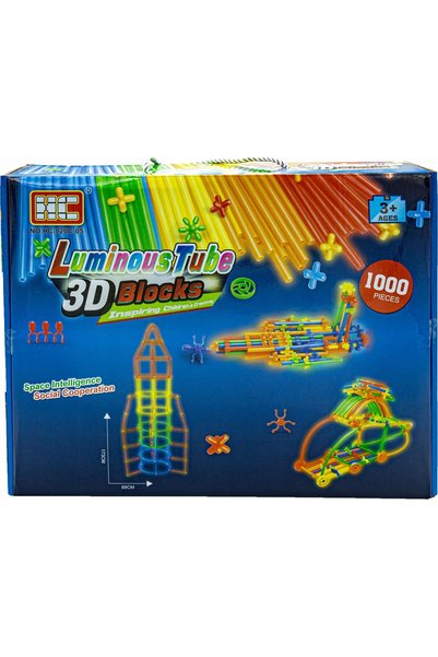 DK CUBURI DE CONSTRUCȚIE FOSFORESCENTE, 1000 buc.