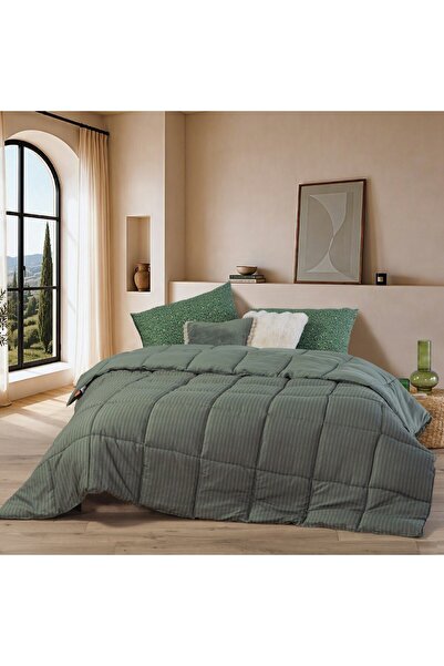 Nef Nef Homeware Nef-Nef Homeware Παπλωματοθήκη Χρώμα Πράσινο Δάσους Σούπερ Δ...