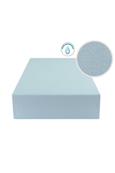BabyMatex Aleză igienică impermeabilă 60x120x10 JERSEY Albastru