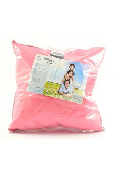 AMZMA Pernă de puf 70x80 1,3kg Mr. Pillow Roz