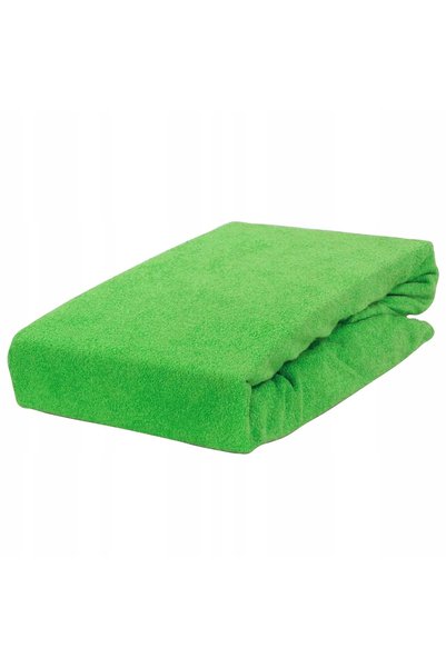 Kamix Cearșaf de pat FROTTE cu elastic 180x200 verde