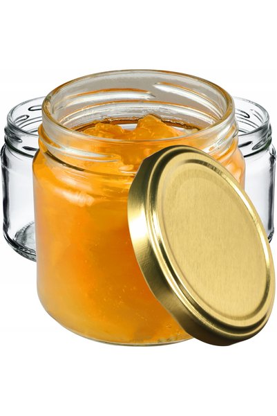 KADAX 50x borcane de 200ml + capace FI66 pentru gemuri și conserve