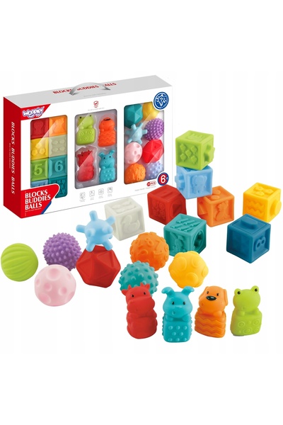 woopie Puzzle-uri senzoriale pentru bebeluși, Puzzle-uri sonore de strâns, pe...