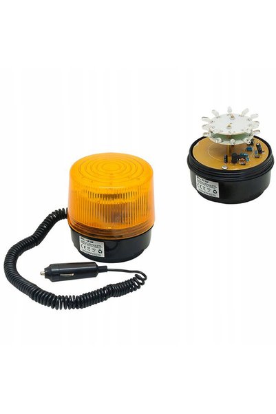 Blow Semnalizator luminos LED de 12V cu magnet, pomara