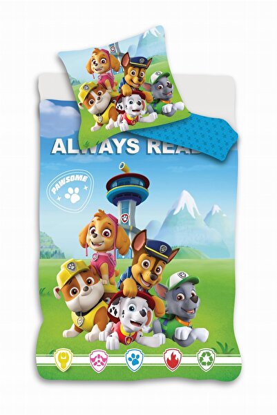 BrandMac Set pătuț 100x135 Plapumă + Lenjerie de pat Paw Patrol Bebeluș