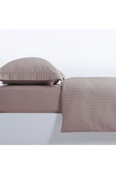 Nef Nef Homeware Nef-Nef Elements 24 Σετ Παπλωματοθήκης Υπέρδιπλο, Μόκα, 3 Τε...