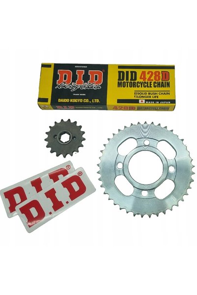 Didopack KIT DE TRANSMISIE DID 428D 124 RKF125 18-19R