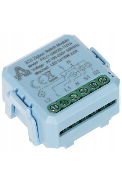 ATLO ATLO-SW2ZB-TUYA ZigBee COMUTATOR INTELIGENT, Tuya Smart