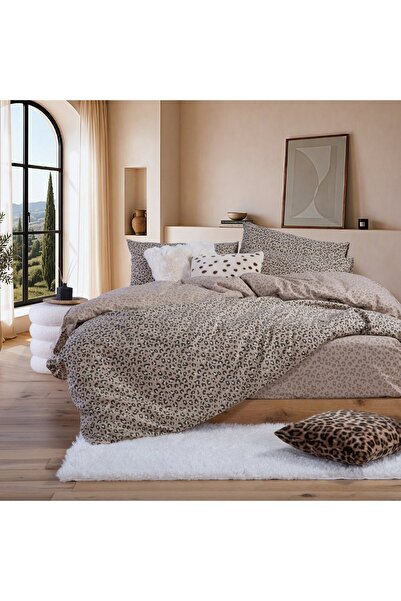 Nef Nef Homeware Nef-Nef Homeware Βαμβακερό Σετ Παπλωματοθήκης με Σχέδιο Άγρι...