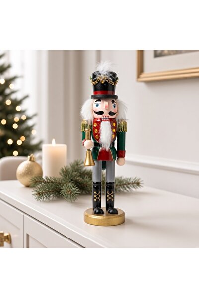 Ornament24 Figurina spargator de nuci soldatel din lemn, decoratiune de Craci...