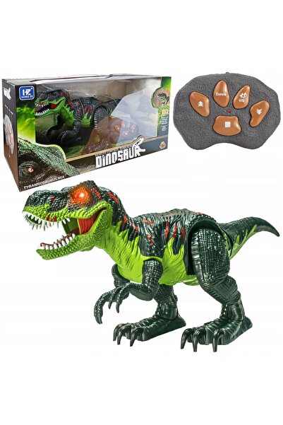 Jokomisiada Dinozaur Tyrannosaurus cu telecomandă, sunete de pilot