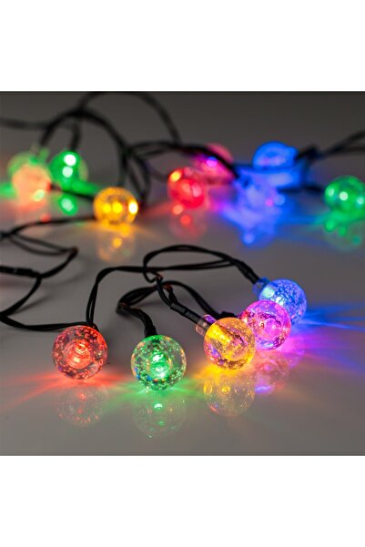 DD SHOP Instalatie de Lumini cu 20 Becuri LED Sfere Acrilice cu Baterii 2.20m...