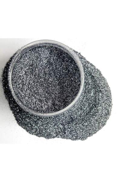 Englass Sclipici metalic grafit, 100 g – sclipici fin, strălucitor pentru chi...
