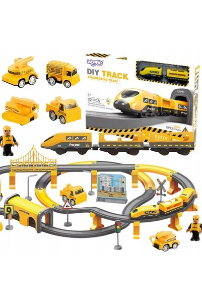 woopie Set de construcție locomotivă electrică 92el.