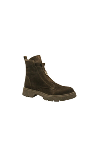 Dogati Women's casual brown suede boots MIR24129
