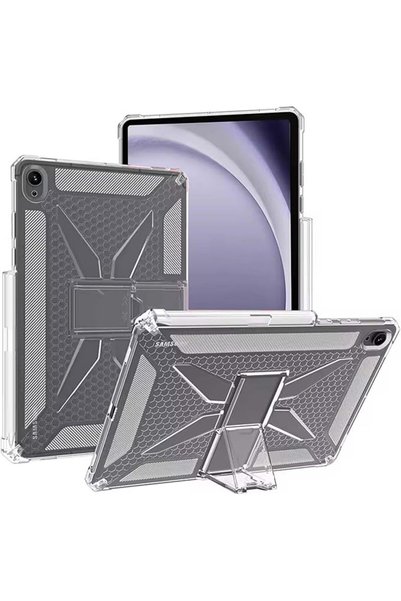 Lukione Clear Case Compatible with Samsung Galaxy Tab A11 (2025) with Pencil ...