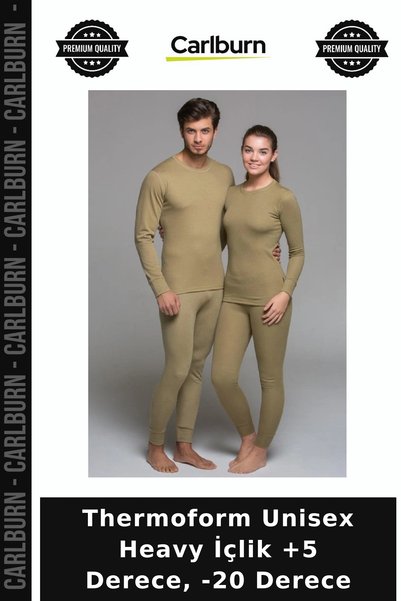Carlburn Thermoform Unisex Heavy Underwear +5 Degrees, -20 Degrees Comfortabl...