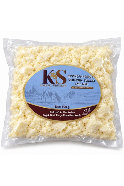 Karstan Sofraya Erzincan Yöresel Yaprak Tulum Peyniri - 500 gr