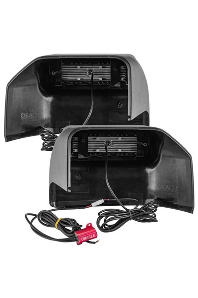 ORACLE Lighting مرايا جانبية LED للطرق الوعرة لسيارات فورد F150 موديلات 2015-2020 من ORACLE