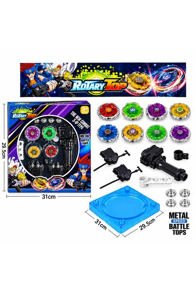 stars pearl Kids Rotating Battle Blasters Toy Set with Metal Parts with Ring ...