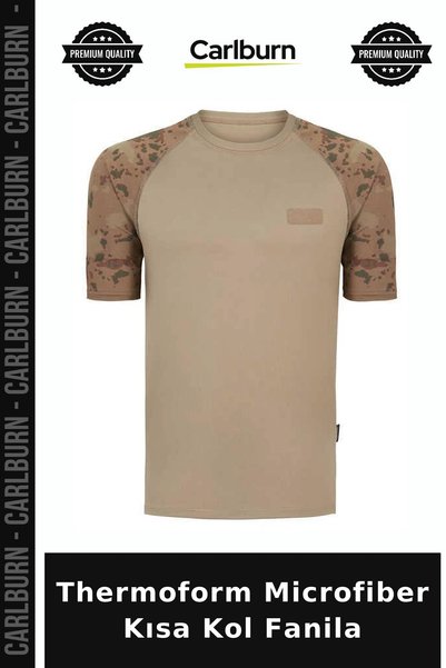 Carlburn Thermoform Microfiber Short Sleeve Undershirt Moving Living Breathab...