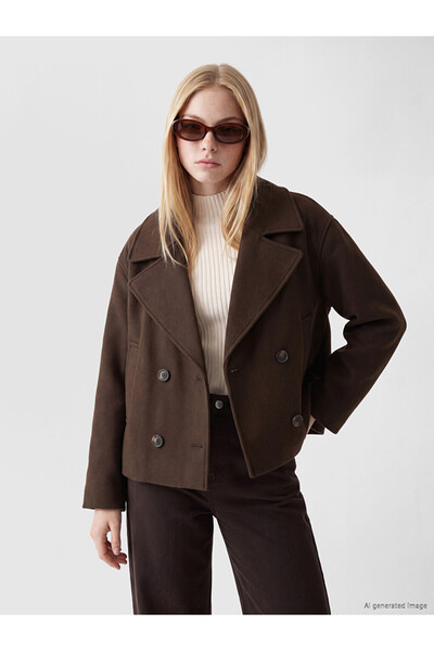 LC Waikiki I Bol Dikim Women's Cashmere Coat from Freezen Store