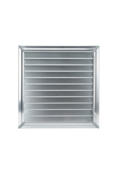 Alüminyum menfez 25x30 Parlak Krom Alüminyum Yüzeysel Yapıştırma Menfez