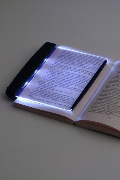MILEST Led Işık - Kitap Okuma Ayracı Işıklı Kitap Okuma Led Panel Kitap Yapra...