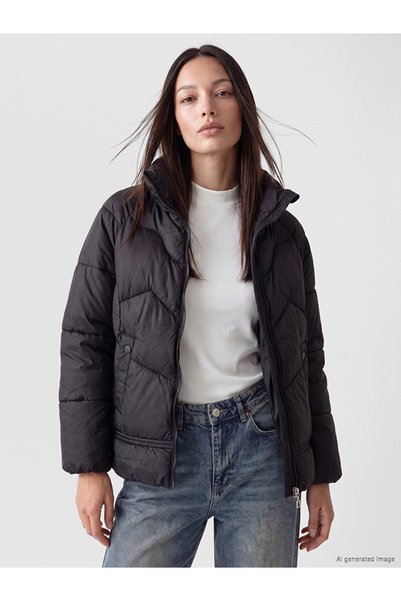 LC Waikiki Lc Waikiki Stand Collar Women's Puffer Jacket