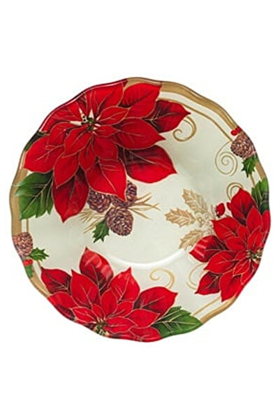 OEM Christmas Glass Bowl Christmas Mistletoe 290ml