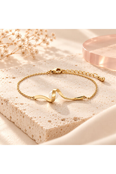 BLOOMY Pearl Wave Bracelet