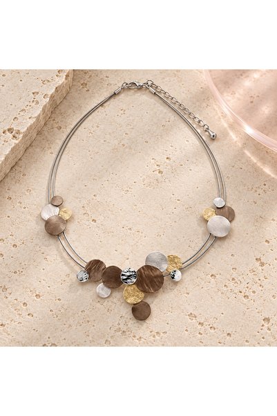 BLOOMY Divine Tri Tone Necklace