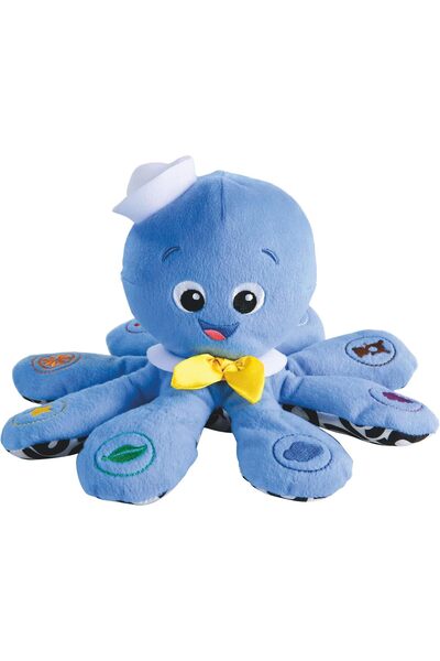 Baby Einstein لعبة الأخطبوط الموسيقية المحشوة للأطفال من عمر 3 أشهر فما فوق