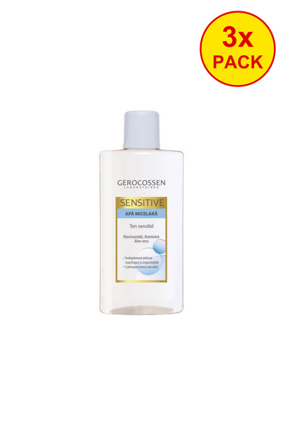 GEROCOSSEN Pachet 3x Apă micelară Sensitive 300 ml