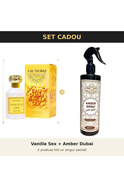 rosehane Set Cadou Rose Hane – Vanilla Sex + Amber Dubai