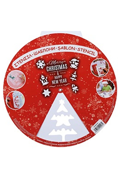 OEM Stencils with 6 Christmas Patterns 30cm